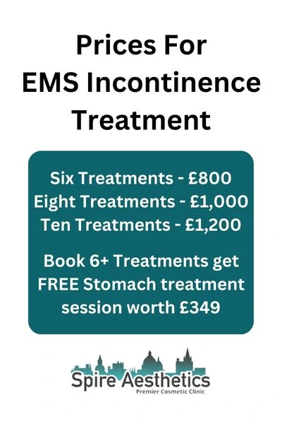 EMS Incontinence Treatment Prices Calne