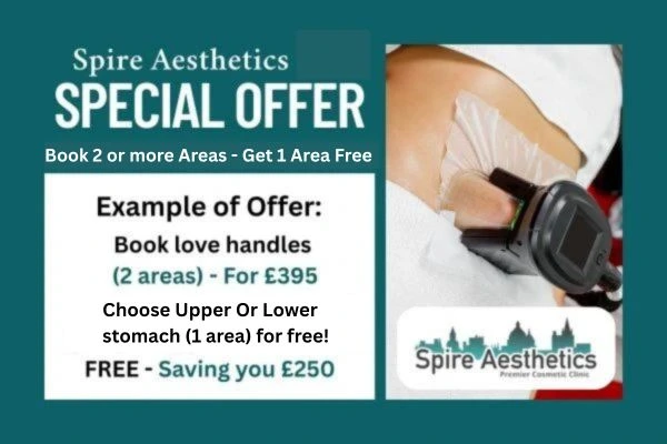 Fat Freezing Promotion Calne from Spire Aesthetics - Book Today!