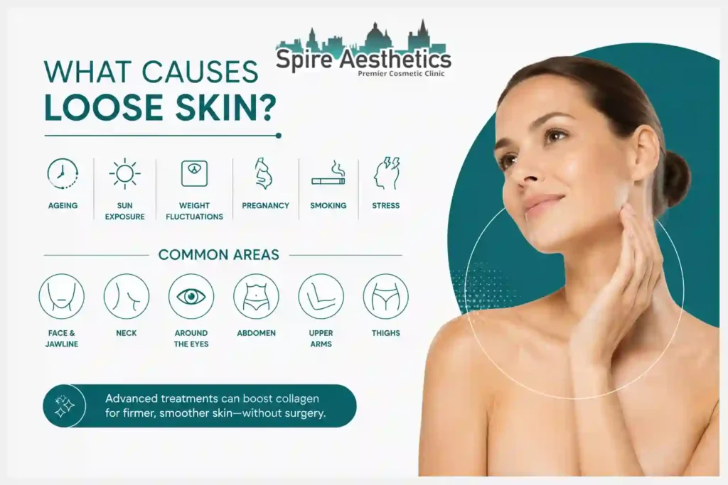What Causes Loose Skin in the First Place Calne?